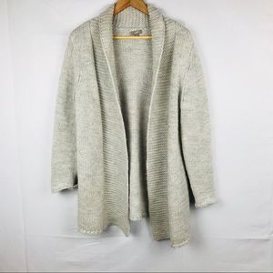 J Jill Grey | Sweater Cardigan Womens Medium Knit